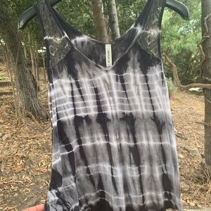 American age tie dye sleeveless top